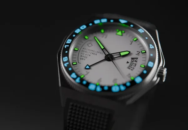 Montre aviateur micromilspec dualtimer 46