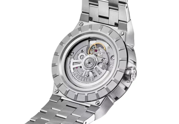 Montre aviateur perrelet turbine evo stainless steel a4062 31