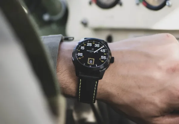 Montre aviateur reservoir airfight jet 22
