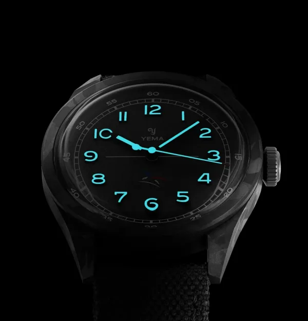 Montre aviateur yema flygraf pilot french air force 10