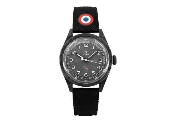 Montre aviateur yema flygraf pilot french air force 16