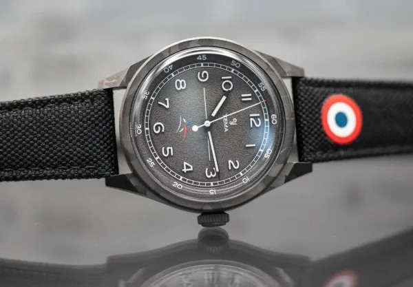 Montre aviateur yema flygraf pilot french air force 27