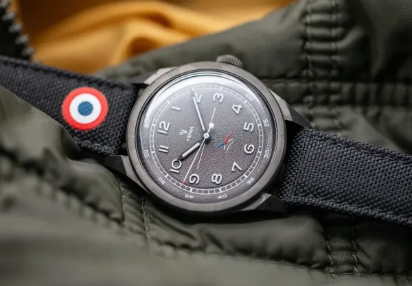 Montre aviateur yema flygraf pilot french air force 29