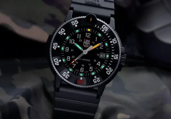 Montre forces speciales luminox original navy seal heritage 32