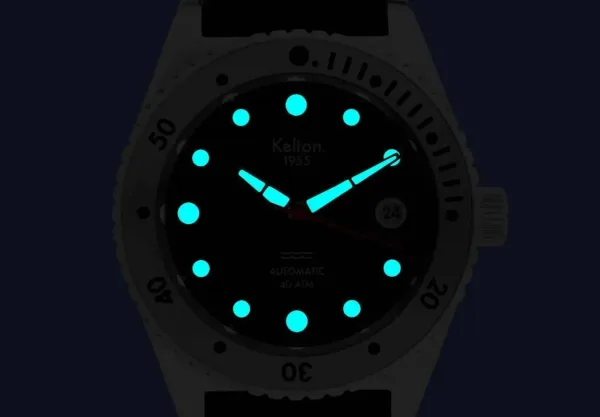 Montre kelton montre de plongee 1955 40 atm 22