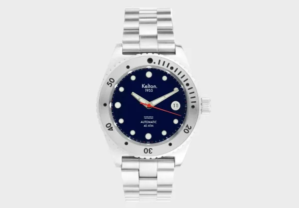 Montre kelton montre de plongee 1955 40 atm 9