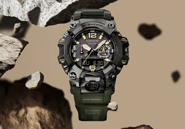 Montre militaire casio g shock master of g mudmaster 18