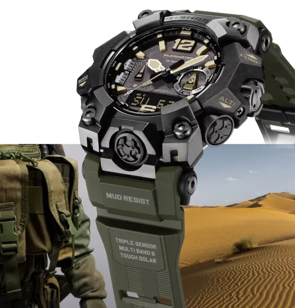 Montre militaire casio g shock master of g mudmaster 4