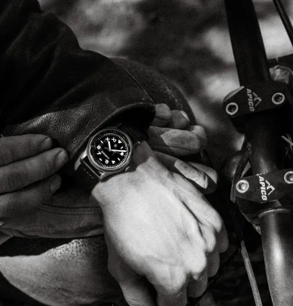 Montre militaire elliot brown arne cali noir 2