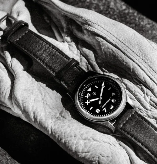 Montre militaire elliot brown arne cali noir 7