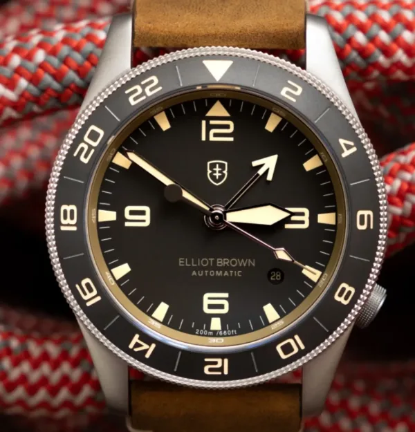 Montre militaire elliot brown holton auto gmt 1