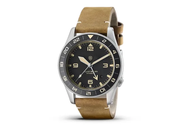 Montre militaire elliot brown holton auto gmt 17