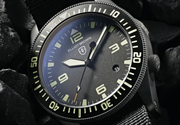 Montre militaire elliot brown holton auto gmt 21