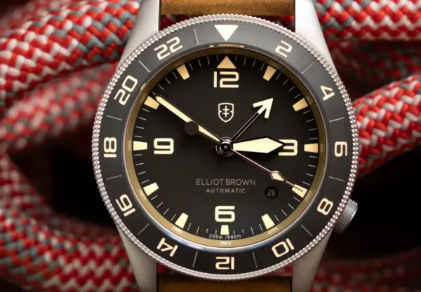 Montre militaire elliot brown holton auto gmt 23