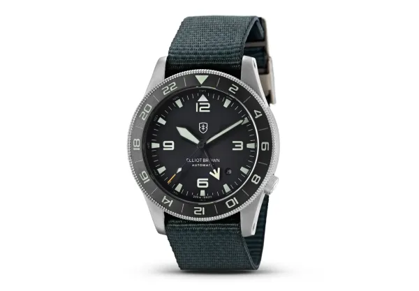 Montre militaire elliot brown holton auto gmt 26