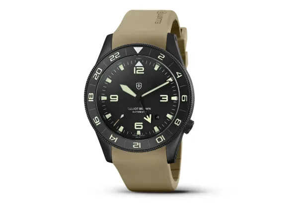 Montre militaire elliot brown holton auto gmt 28
