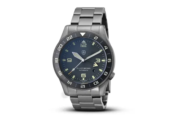 Montre militaire elliot brown holton auto gmt 36
