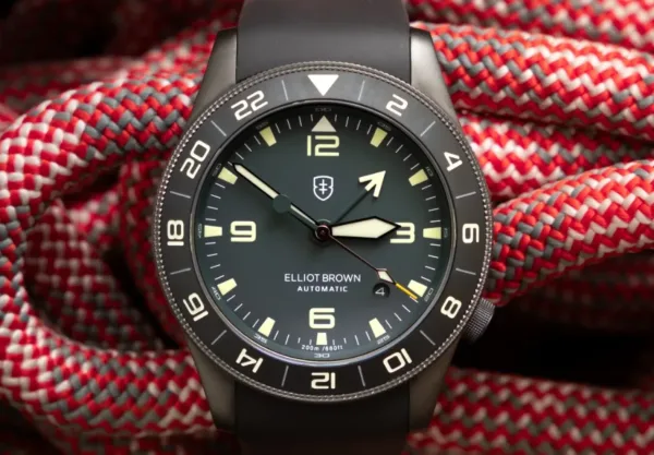 Montre militaire elliot brown holton auto gmt 38
