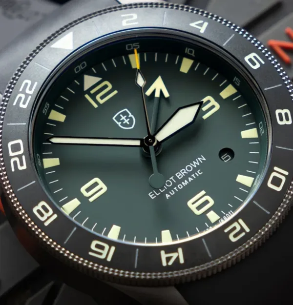 Montre militaire elliot brown holton auto gmt 4