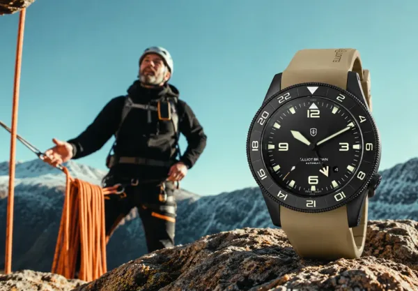 Montre militaire elliot brown holton auto gmt 41