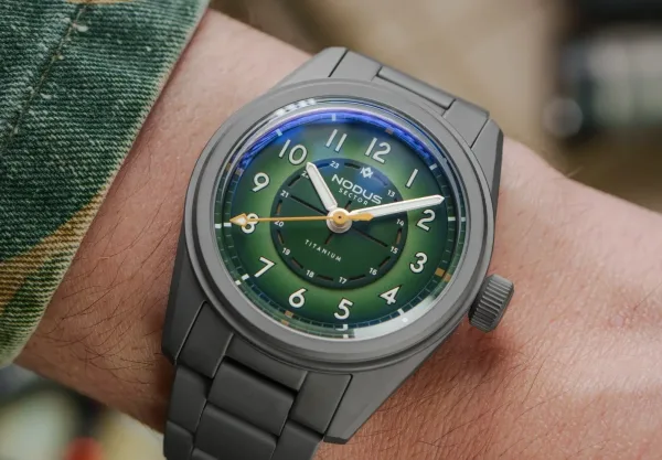 Montre militaire nodus sector ii field titanium 25