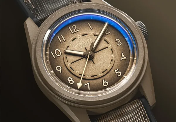 Montre militaire nodus sector ii field titanium 41