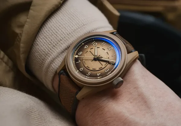 Montre militaire nodus sector ii field titanium 43