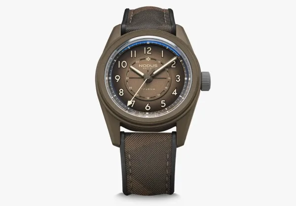 Montre militaire nodus sector ii field titanium 44