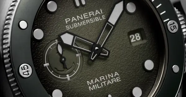 Montre militaire panerai submersible marina militare 0