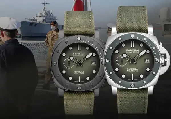 Montre militaire panerai submersible marina militare 17