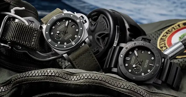 Montre militaire panerai submersible marina militare 1