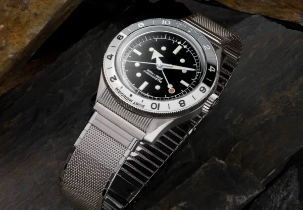 Montre militaire serica chronometre de voyage gmt 25