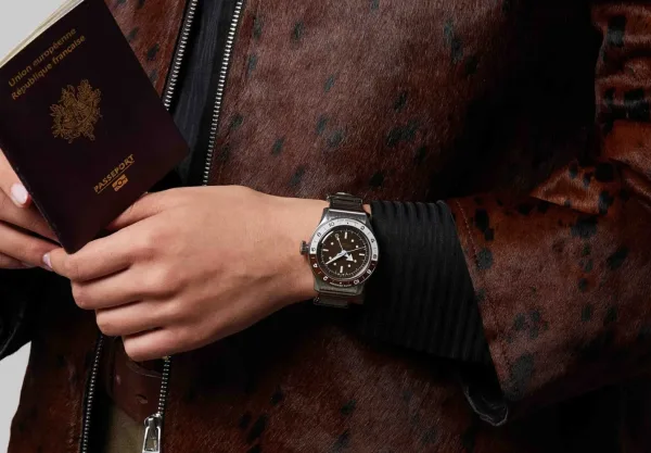 Montre militaire serica chronometre de voyage gmt 36