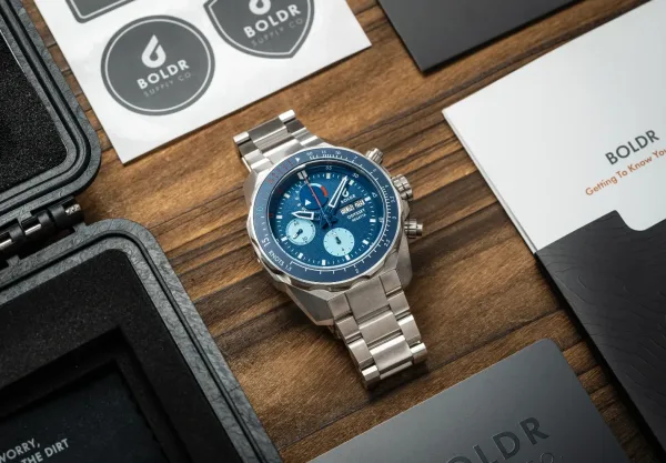Montre plongee boldr odyssey regatta 23