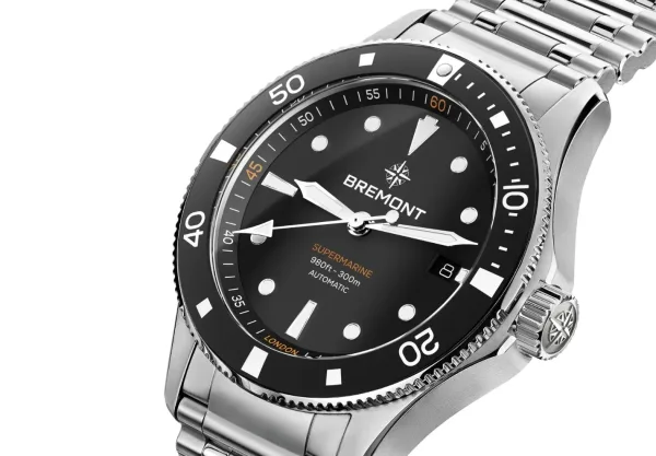 Montre plongee bremont supermarine 300m date 18