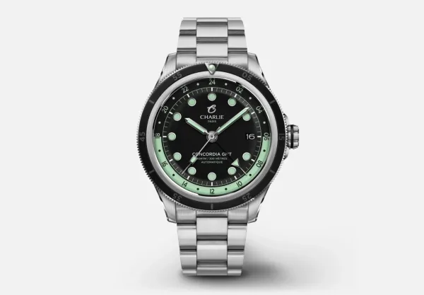 Montre plongee charlie paris concordia gmt 17