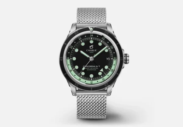 Montre plongee charlie paris concordia gmt 28