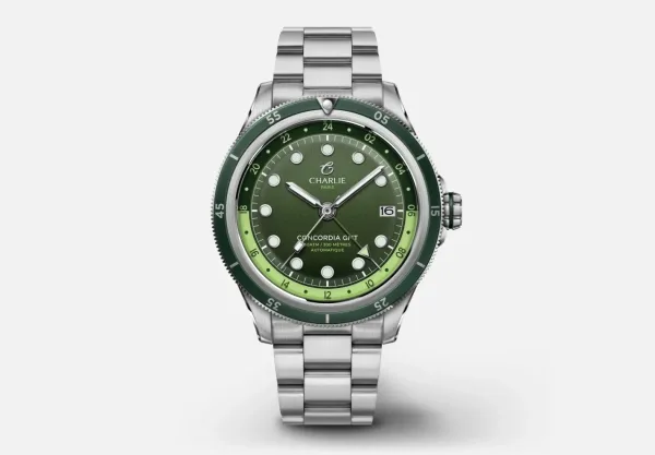 Montre plongee charlie paris concordia gmt 35