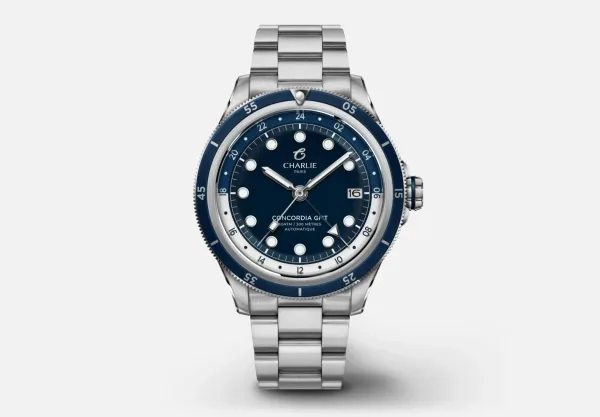 Montre plongee charlie paris concordia gmt 40