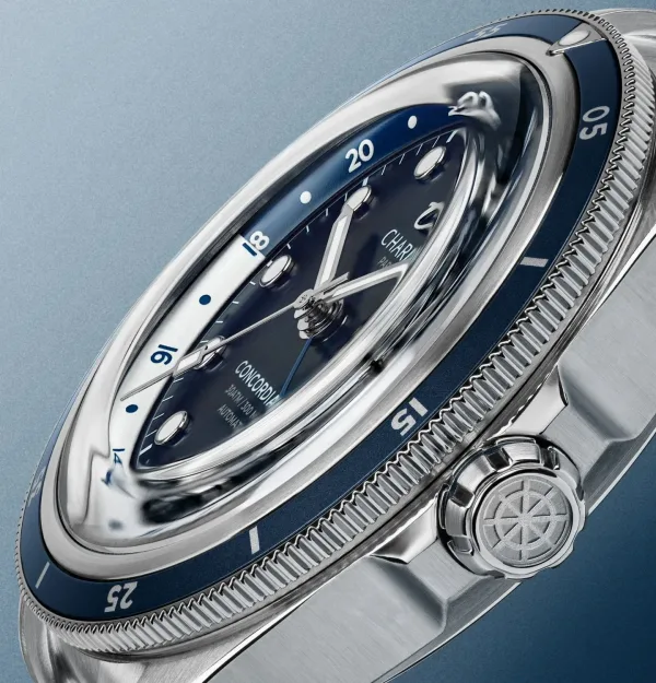 Montre plongee charlie paris concordia gmt 5