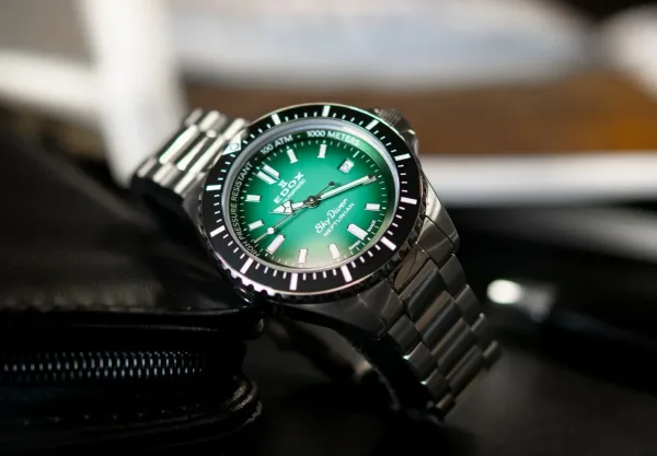 Montre plongee edox neptunian automatic 38