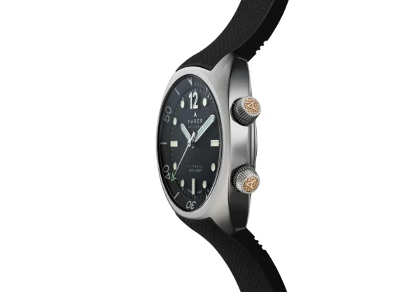 Montre plongee farer aqua compressor titanium series iii 22