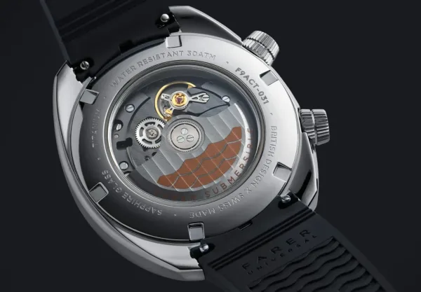 Montre plongee farer aqua compressor titanium series iii 25