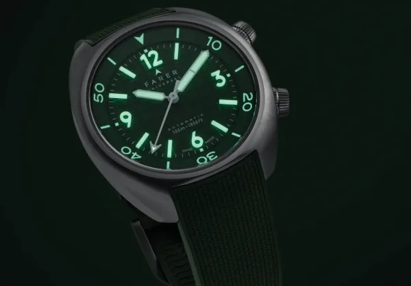 Montre plongee farer aqua compressor titanium series iii 39