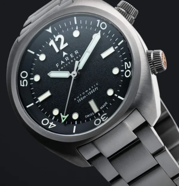 Montre plongee farer aqua compressor titanium series iii 7