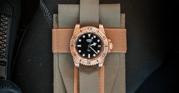 Montre plongee guild mark v bronze heritage diver 3