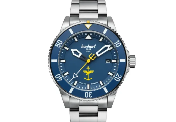 Montre plongee hanhart fly navy 21
