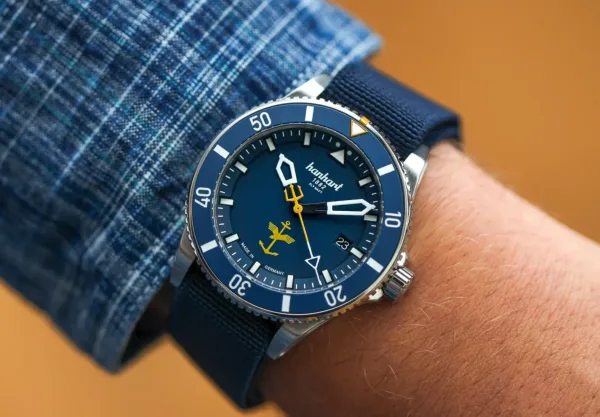 Montre plongee hanhart fly navy 22