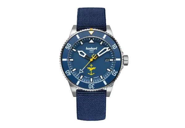 Montre plongee hanhart fly navy 24