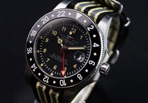 Montre plongee humbert droz hd9 gmt 23